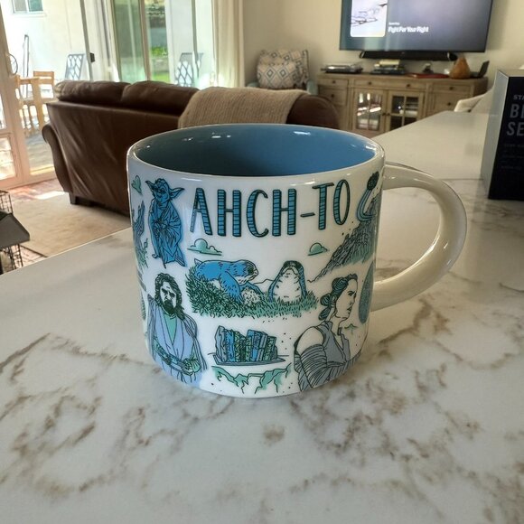 Star Wars / Disney Starbucks Naboo, Nevarro, Ahch-To "been there" 3-mug set - Picture 3 of 15